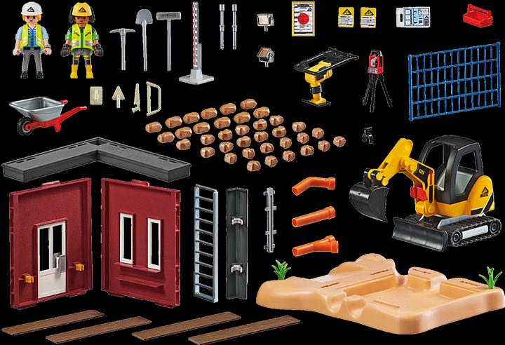 Image du produit Playmobil Mini-pelle avec composant (70443, Playmobil City Action)