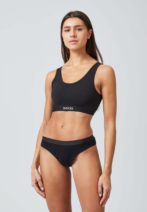 Image du produit Snocks Slip brésilien avec ceinture élastique (S, Lot de 3)