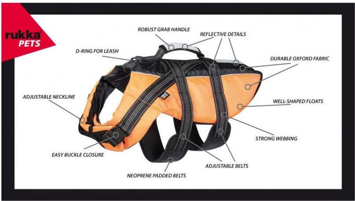 Produktbild Rukka Safety Life Vest (XS, Hundeweste)