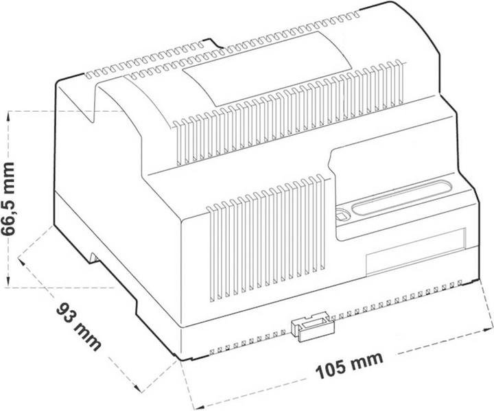 Immagine prodotto Comatec Alimentazione su guida DIN Serie TBD2 AC/AC