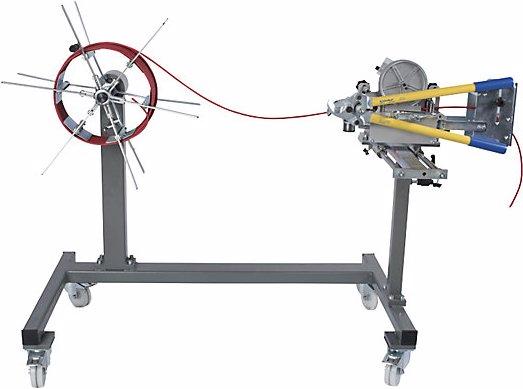 Immagine prodotto Kabelmat Avvolgitore di bobine e matasse MESSROLL, dispositivo completo con gabbia a