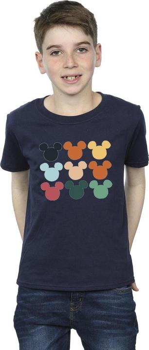 Immagine prodotto Disney Mickey Mouse Heads Square Maglietta Ragazzi (152, 158)