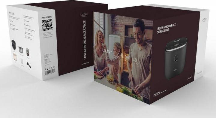 Image du produit Lauben Ryżowar Cuiseur à riz à faible teneur en sucre 3000AT