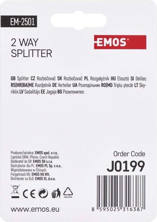 Produktbild Emos Ferrite Splitter EU 2501 (D194) (Verteiler)