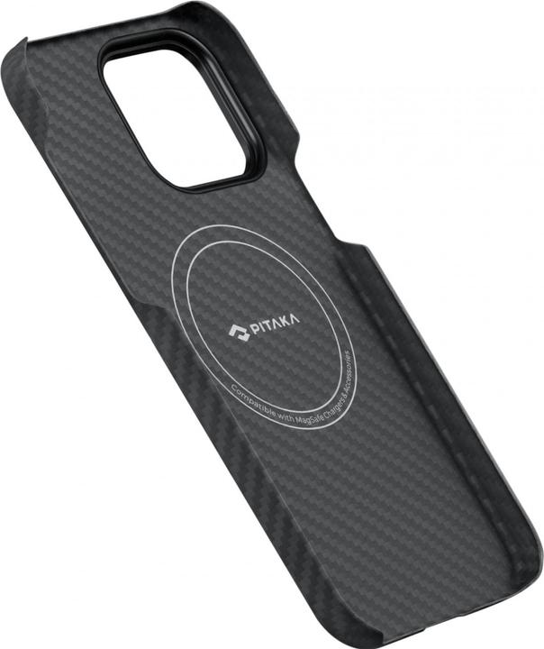 Actual product image Pitaka MagEz Case 3 1500D iPhone 14 Pro Max Black/Grey Twill (Apple iPhone 14 Pro Max)