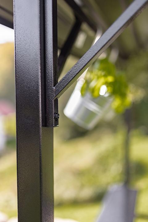 Actual product image Grillfürst Premium steel barbecue pavilion with weatherproof metal roof (248 cm, 156 cm)