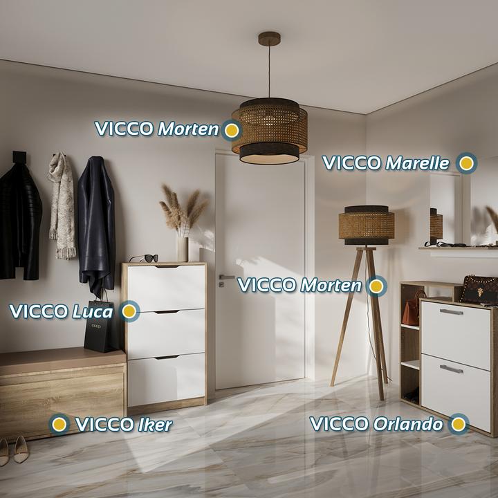 Actual product image Vicco Orlando (80 x 24 x 90 cm)