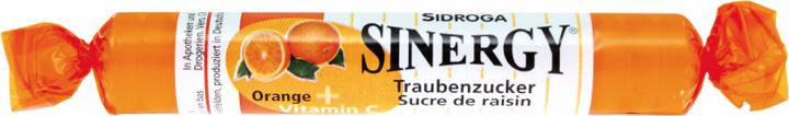 Image du produit Sinergy Traubenzucker Orange + Vitamin C (15 pcs, 600 g)