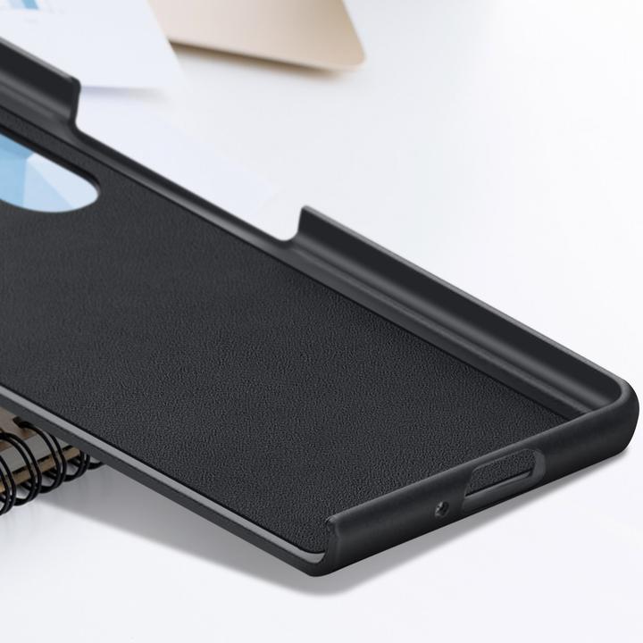 Image du produit Samsung GF936TBE Étui à poignée en silicone pour Galaxy Flip 4, Noir (Noir) (Samsung Galaxy Z Fold4)