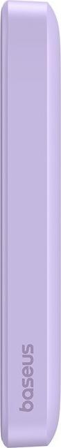 Actual product image Baseus Powerbank mini 6000 mAh 20W (purple) (6000 mAh, 20 W, 20 Wh)