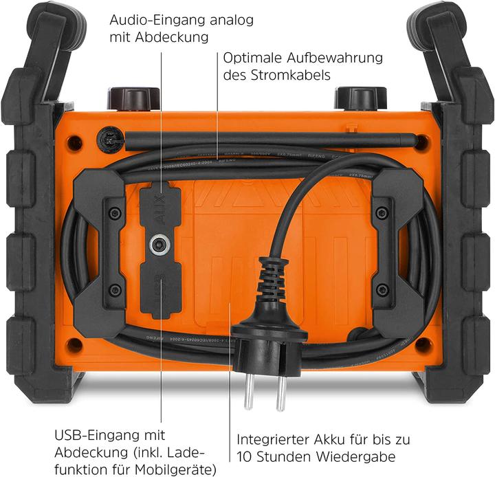 Produktbild TechniSat DigitRadio 230 OD (DAB+, FM, Bluetooth)