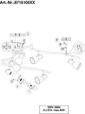 Produktbild Trio Levisto (470 lm, E14)