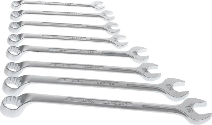 Actual product image Gedore Combination wrench set 8pcs (8 mm, 9 mm, 10 mm, 11 mm, 13 mm, 14 mm, 17 mm, 19 mm)
