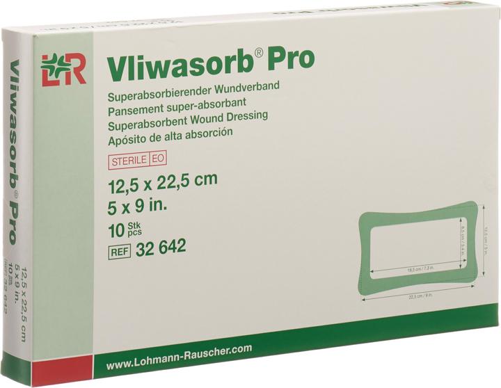 Actual product image Lohmann & Rauscher Pro Superabsorbierender Wundverband 12.5x22.5cm (10 x)