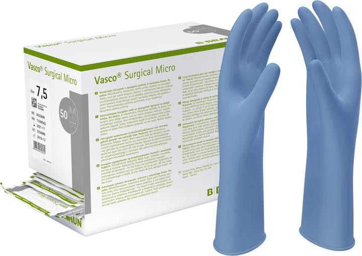 Produktbild B.Braun Surgical Micro Gr6.5 steril (100 Stück)
