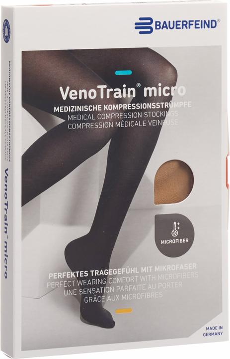 Produktbild Veno Train MICRO A-D KKL2 S normal/short geschlossene Fussspitze caramel (S)