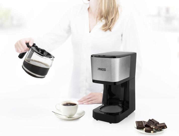 Image du produit Princess Machine à café filtre - verre de 0.75 litre (Prise UE)