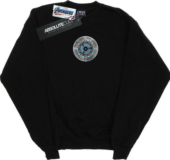 Avengers Endgame Tony Stark Heart Sweatshirt