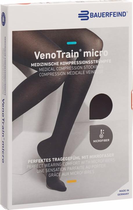 Veno Train MICRO A-D KKL2 S normal/long geschlossene Fussspitze schwarz (S)