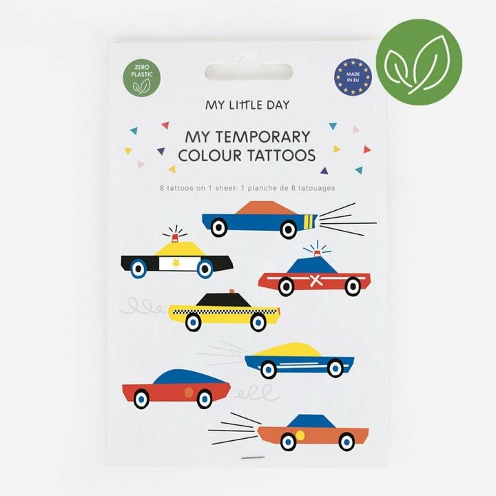 Produktbild My Little Day Tattoos Retro Autos