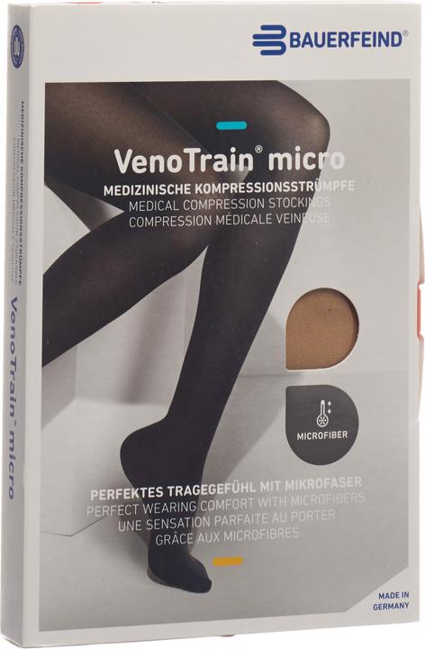 Veno Train MICRO A-D KKL2 S plus/short geschlossene Fussspitze caramel (S)