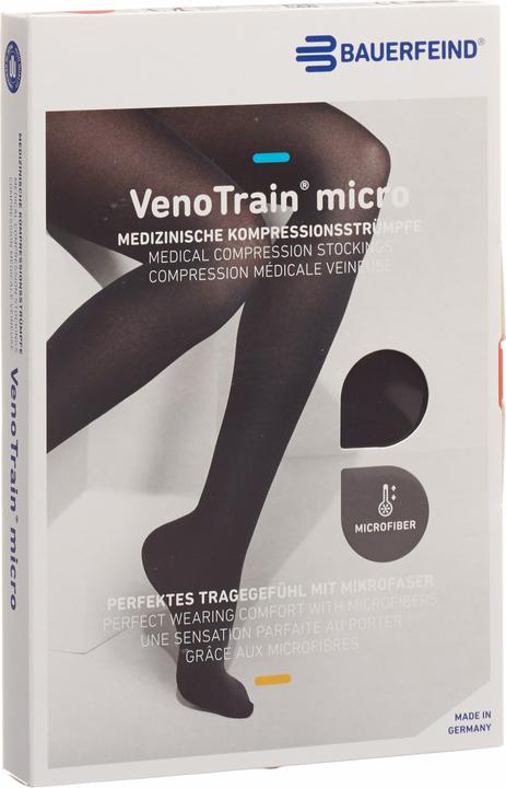 Veno Train MICRO A-D KKL2 M plus/short geschlossene Fussspitze schwarz (M)