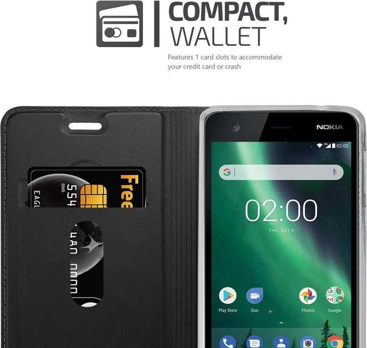 Actual product image Cadorabo Book Classy Style Cover (Nokia 2)