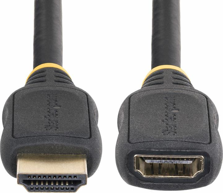 Produktbild StarTech com 1m HDMI 2.0 Verlängerungskabel, High Speed HDMI Kabel, 4K 60Hz, Arc HDMI Verlängerungsk (1 m, HDMI)