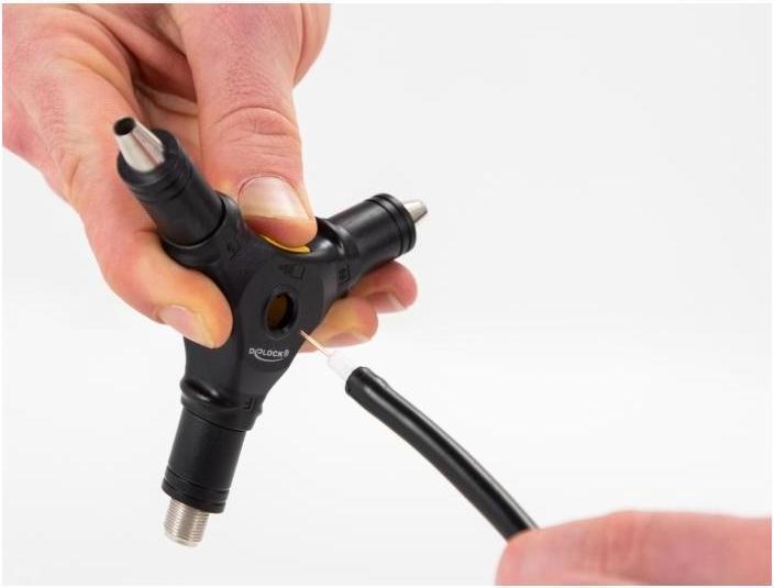 Actual product image Delock 90515 Cable Crimper Combination Tool (Tool)