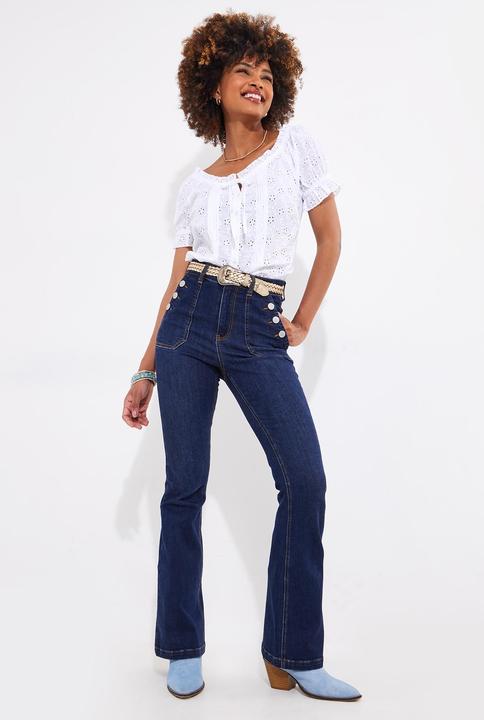 Produktbild Joe Browns Broderie Short Sleeve Top (34)