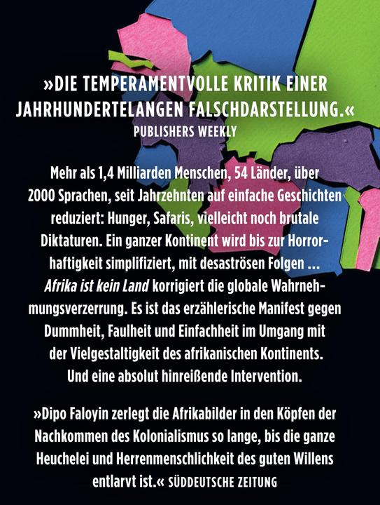 Produktbild Afrika ist kein Land (Deutsch, Dipo Faloyin, Jessica Agoku, 2025)