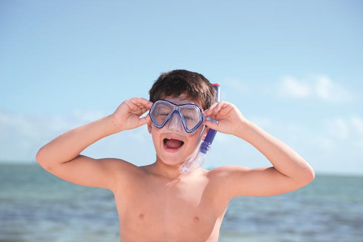 Actual product image Bestway diving mask + pink tube 24023