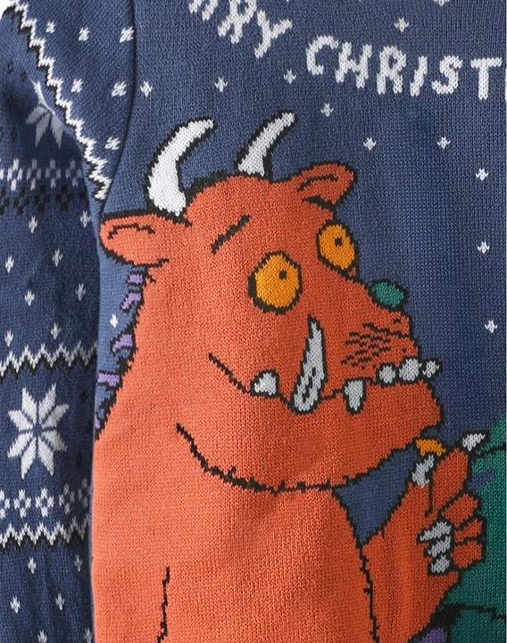 Actual product image The Gruffalo Boys Knitted Christmas Jumper (110)