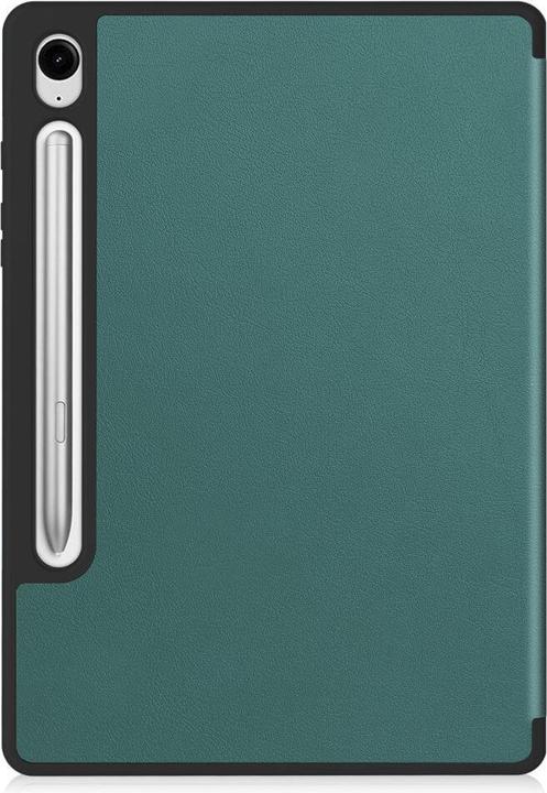 Actual product image Cover-Discount Galaxy Tab S9 / S9 FE - Smart Case silicone green (Galaxy Tab S9)