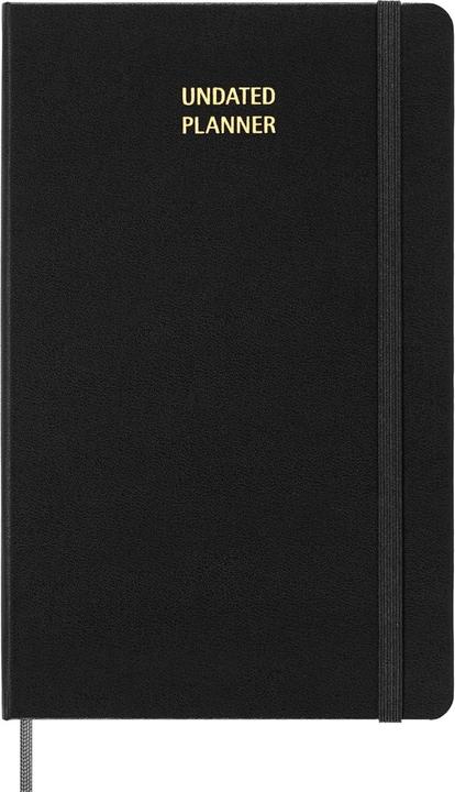 Produktbild Moleskine Wochenplaner Undated Fester Einband (13 x 21 cm, Deutsch)