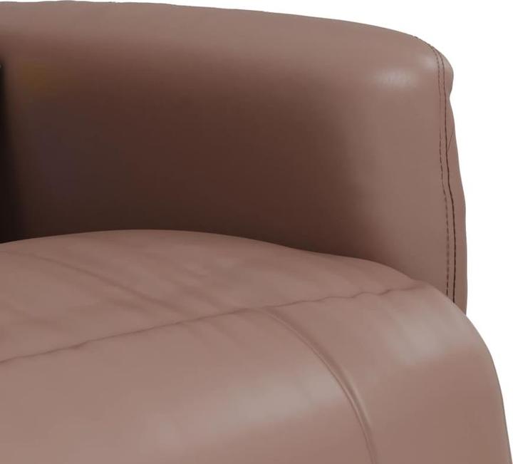 Image du produit VidaXL Fauteuil de massage avec repose-pieds Marron Similicuir,Couleur