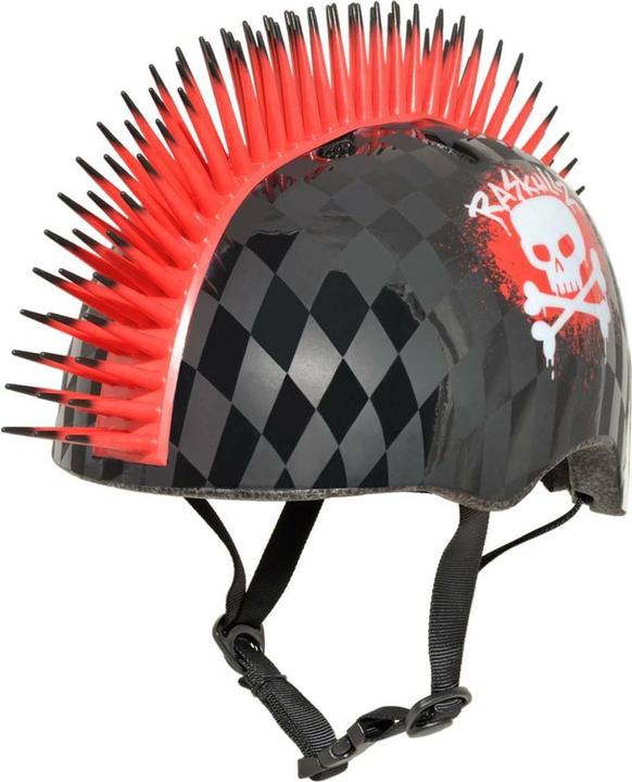 C-Preme Unisex Jugend x Fahrradhelme, Totenkopf Hawk rot, S (50cm-54cm) (50 - 54 cm)