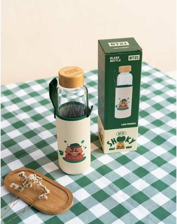 Produktbild BT21 Trinkflasche 500 ml Glas (0.50 l)
