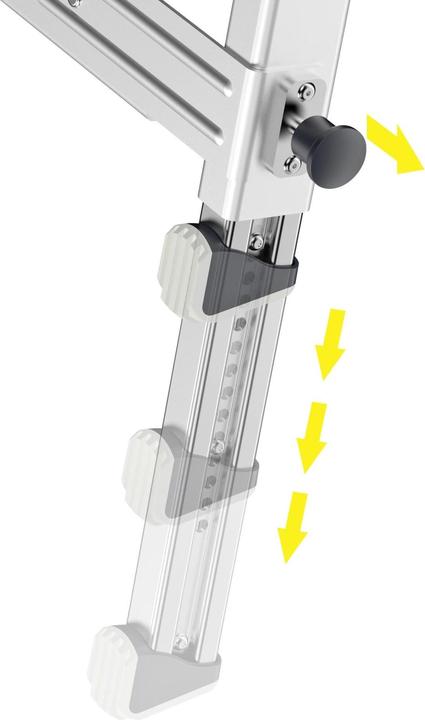 Produktbild Hailo TP1, Treppenpodest, Die innovative und sichere Lösung zum Renovieren und Dekorieren im Treppenhaus (Arbeitsplattform, 93 cm)