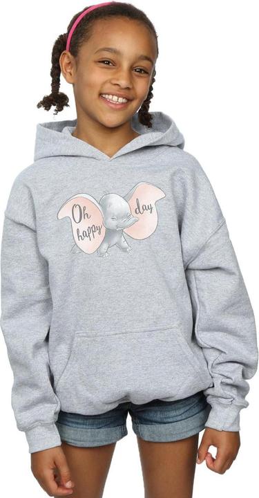 Actual product image Disney Girls Dumbo Happy Day Hoodie (116)