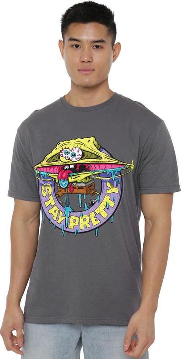Immagine prodotto Spongebob Squarepants Stay Pretty Maglietta Uomo (L)