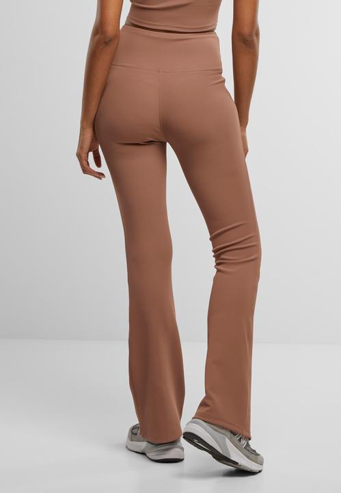 Actual product image Urban Classics Ladies Flared Leggings Rib - 191787 (XL)