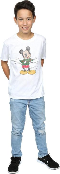 Immagine prodotto Disney Mickey Mouse Christmas Jumper Maglietta Ragazzi (140, 146)