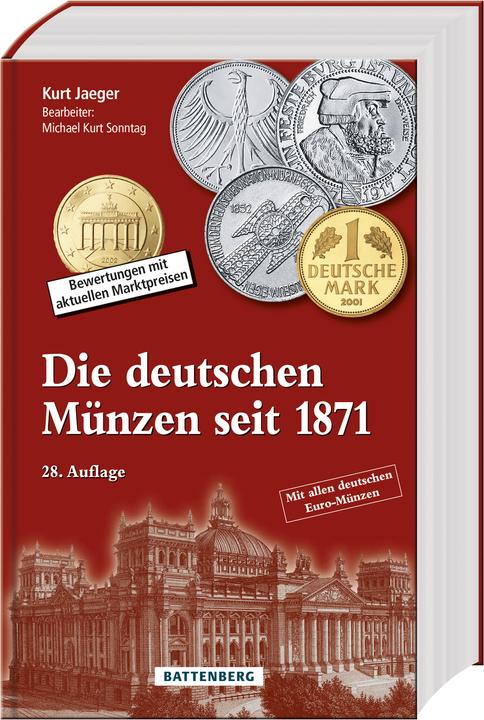 Actual product image Die deutschen Münzen seit 1871 (German, Michael Kurt Sonntag, Kurt Jaeger, 2023)