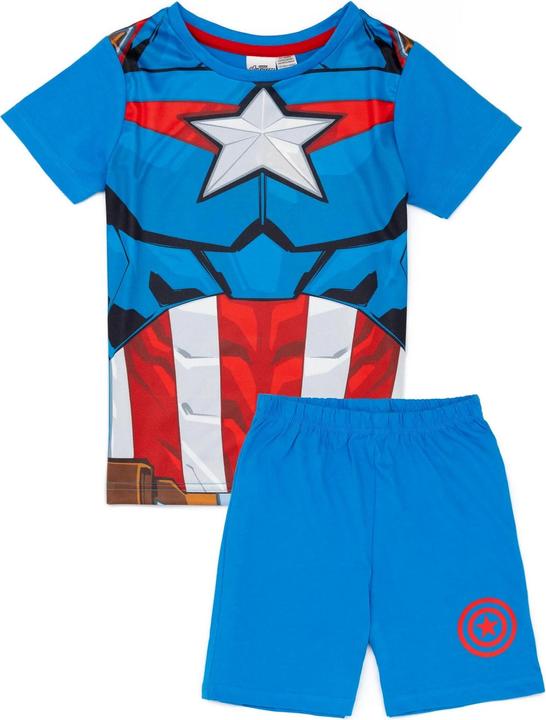 Captain America Schlafanzug mit Shorts Jungen