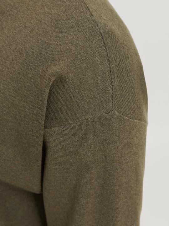 Produktbild Jack & Jones Einfarbig Strickpullover mit Rundhals Strickpullover mit Rundhals (XL)