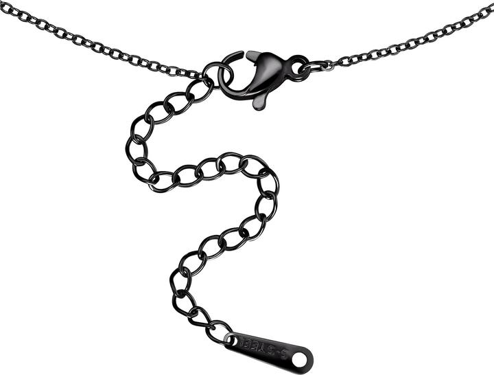 Actual product image Heideman Alex black colours (100% stainless steel)