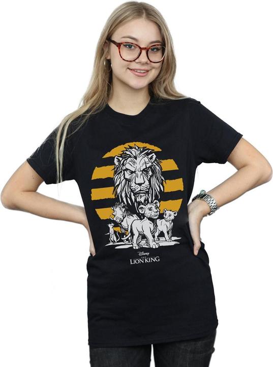 Immagine prodotto Disney The Lion King Movie Group Maglietta Ampia Donna (L)