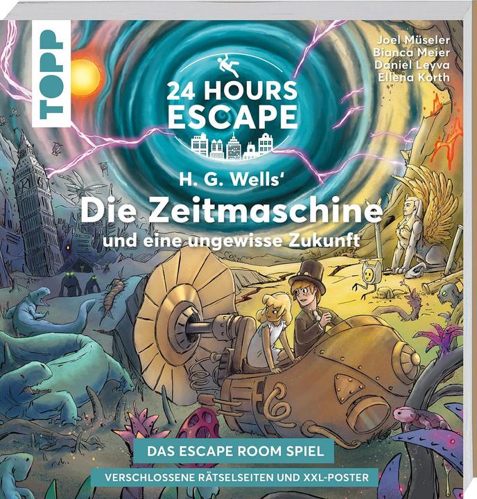 Immagine prodotto 24 ORE ESCAPE - Il gioco della stanza della fuga - La macchina del tempo (Tedesco)