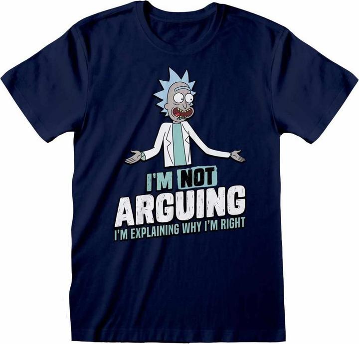 Rick And Morty Not Arguing TShirt (M)